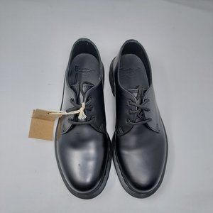 Dr. Martens Black Leather Flats
